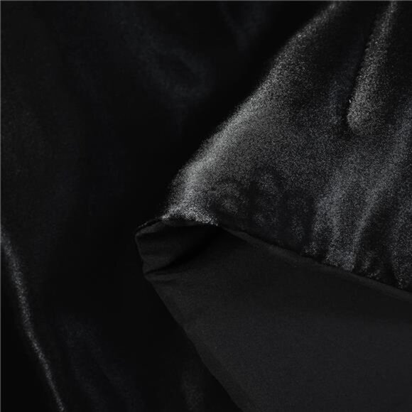 3-Piece Reversible King Size Silk Comforter Set/Bedding Set,Soft Satin Comforter - Picture 5 of 7